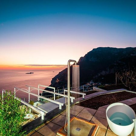 Villa La Tagliata Spectacular Jacuzzi Tub Amazing View And Private Parking Garage Positano Dış mekan fotoğraf