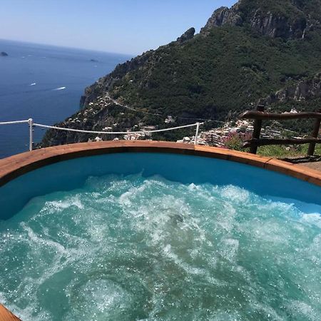 Villa La Tagliata Spectacular Jacuzzi Tub Amazing View And Private Parking Garage Positano Dış mekan fotoğraf