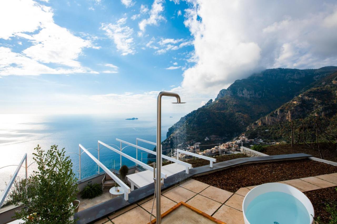 Villa La Tagliata Spectacular Jacuzzi Tub Amazing View And Private Parking Garage Positano Dış mekan fotoğraf